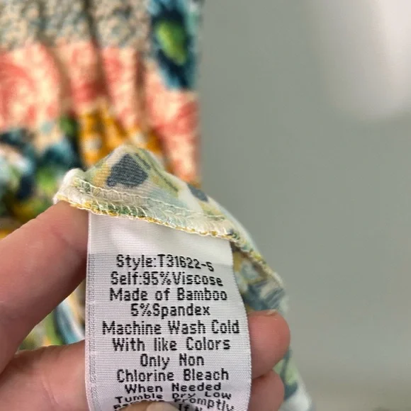 Johnny was Colorful Patchwork tshirt Dress - Picture 5 of 6